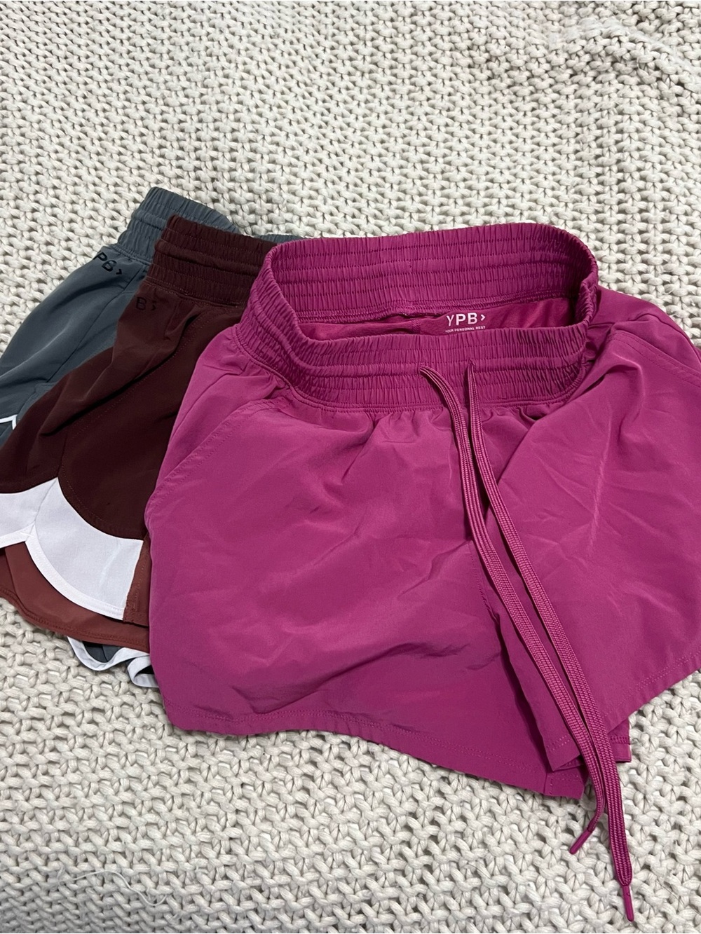 Abercrombie & Fitch Women's Athletic Shorts - Magenta